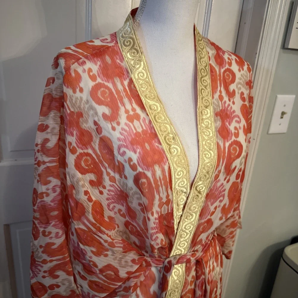 Sukiso Goddess Kimono in Golden Hour‎ one size Swimsuit Cover Robe Wrap